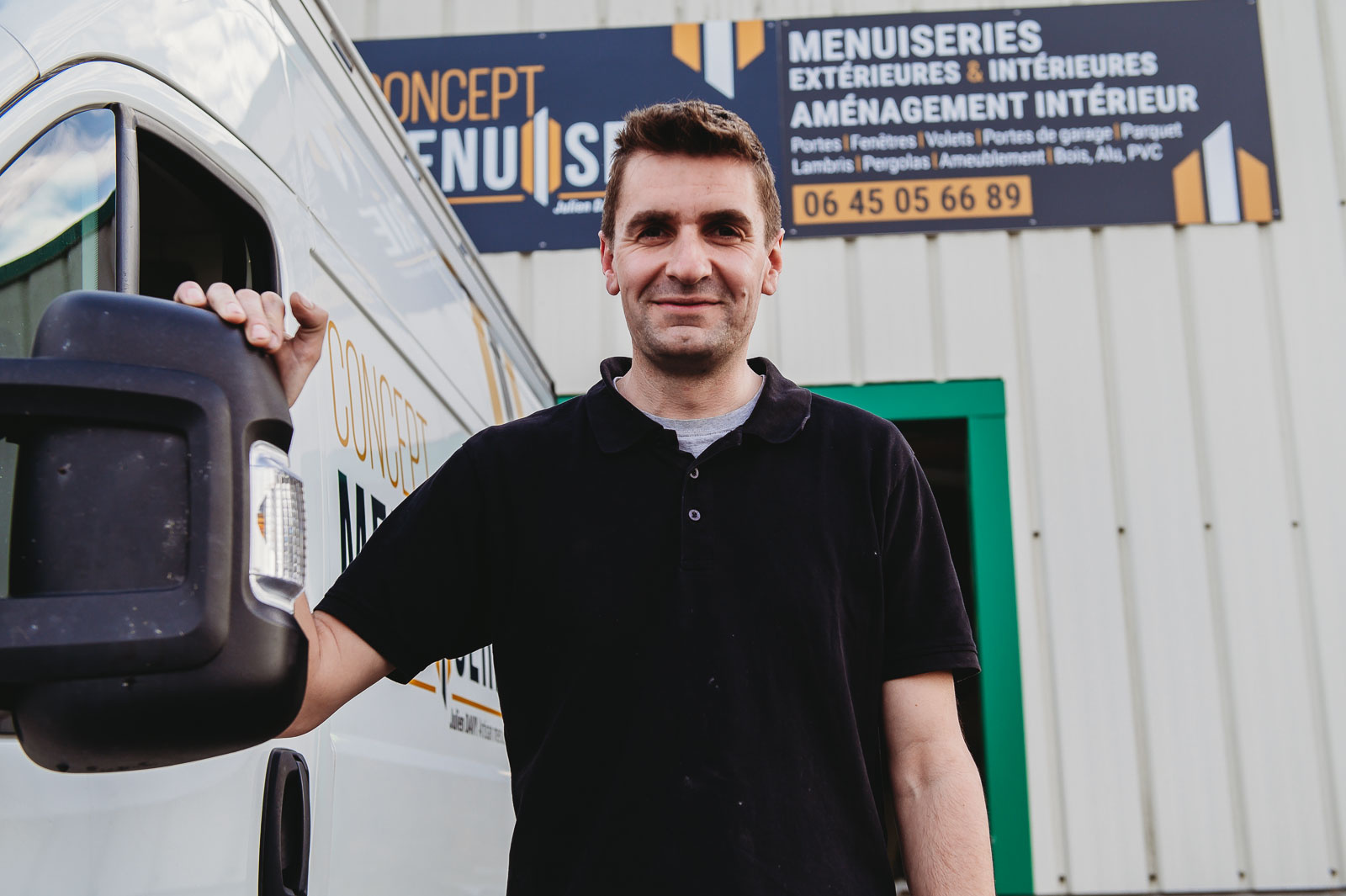 Mardi 24 mars, Julien Davy revient sur le développement de son activité de menuiserie un an après son installation à Nueil-sur-Layon | La Voix Lyssoise - KÉVIN NICOULEAUD