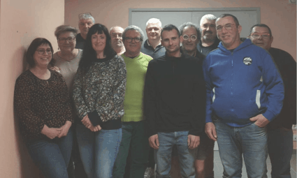 comitedesfetede tigne (1) Le bureau du comité des fêtes de Tigné, récemment élu, à l’origine des nouveaux événements proposés sur la commune | Photo : Comité des fêtes de Tigné