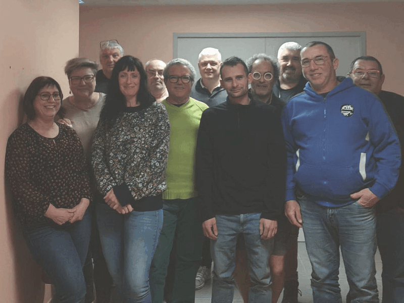 comitedesfetede tigne (1) Le bureau du comité des fêtes de Tigné, récemment élu, à l’origine des nouveaux événements proposés sur la commune | Photo : Comité des fêtes de Tigné