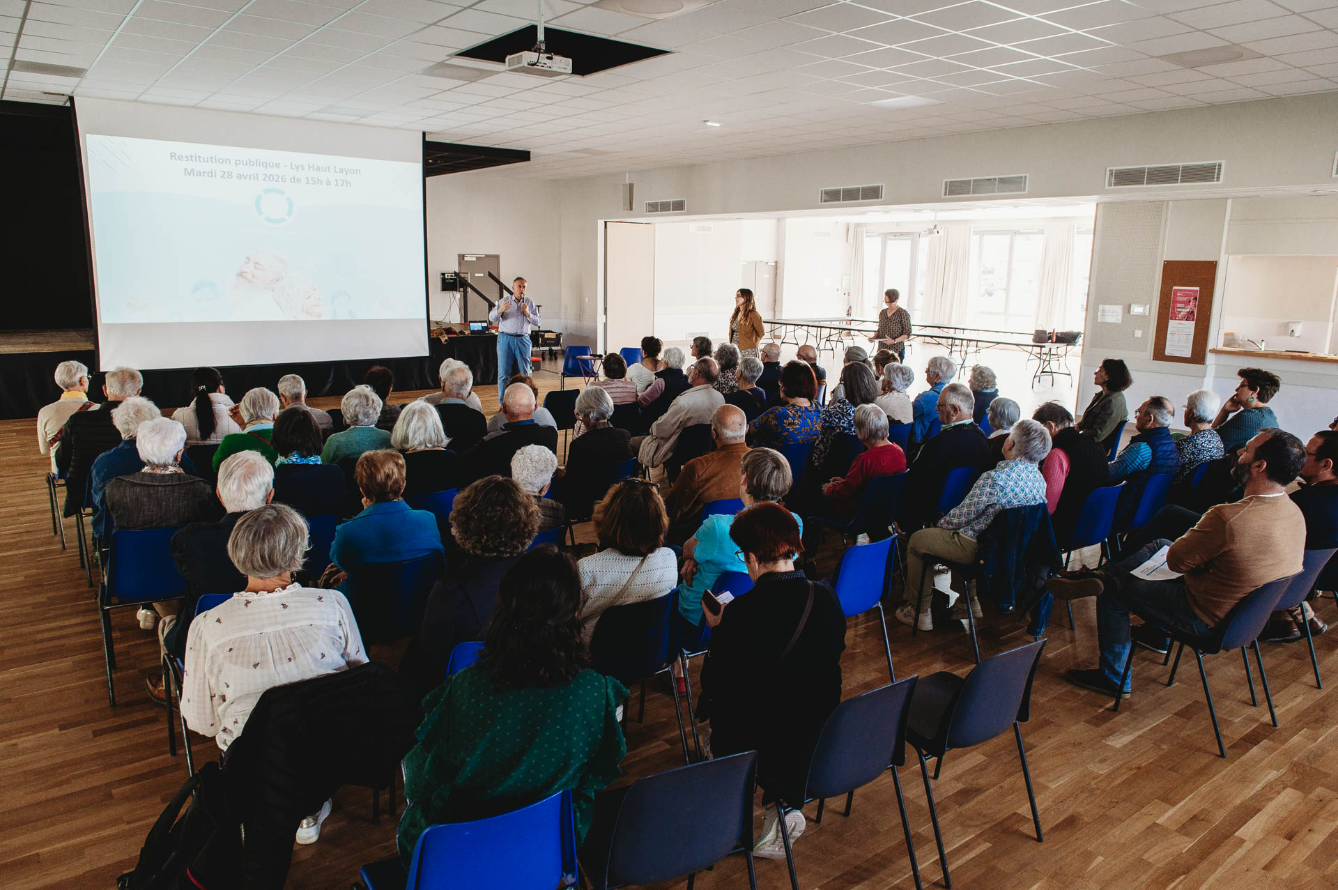 Mardi 28 avril, réunion publique consacrée au bilan du diagnostic PréSA à la salle des loisirs Leclerc à Vihiers. | La Voix Lyssoise - KÉVIN NICOULEAUD.