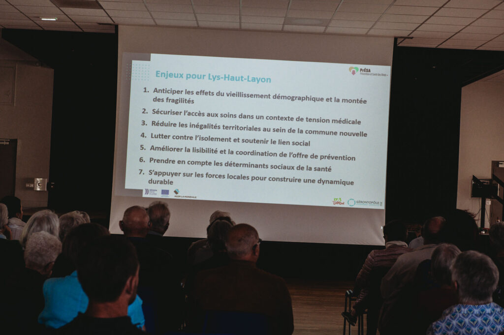 Les enjeux identifiés du diagnostic PréSA à la salle des loisirs Leclerc à Vihiers, mardi 28 avril | La Voix Lyssoise - KÉVIN NICOULEAUD