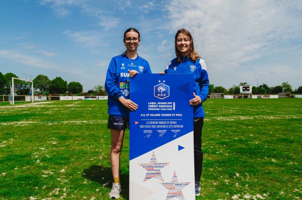 Le pôle féminin de l’AS Saint-Hilaire-Vihiers-Saint-Paul a obtenu un label argent, récompensant le développement et la structuration du football féminin au sein du club. | La Voix Lyssoise - KÉVIN NICOULEAUD
