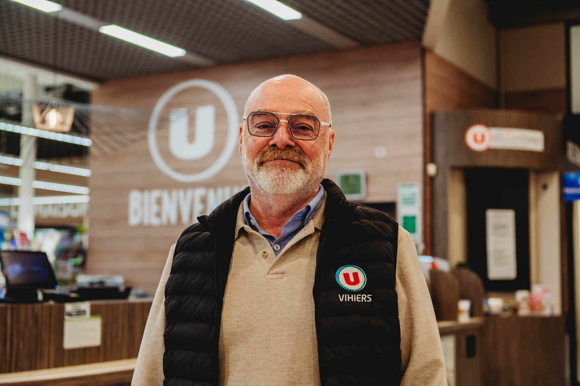Louis-Marie Vallée associé du groupement Coopérative U au Super U de Vihiers, fait perdurer « Une histoire familiale ancrée depuis près de 100 ans »  | La Voix Lyssoise - KÉVIN NICOULEAUD.