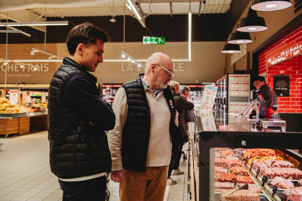 Louis-Marie Vallée évoque des enjeux du quotidien entre prix, diversité des produits et qualité de service. | La Voix Lyssoise - KÉVIN NICOULEAUD.