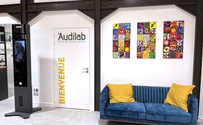 Centre Audilab installé dans les locaux de Courtils Optique à Vihiers. | Audilab