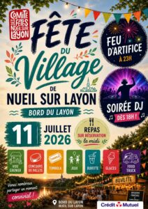 Nueil en fête revient le samedi 11 juillet à Nueil-sur-Layon | Comité des fêtes de Nueil-sur-Layon